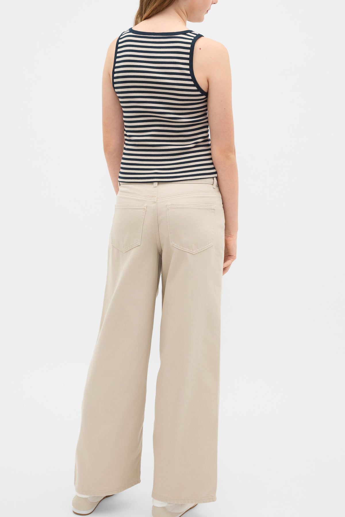 Striped Logo Tank
