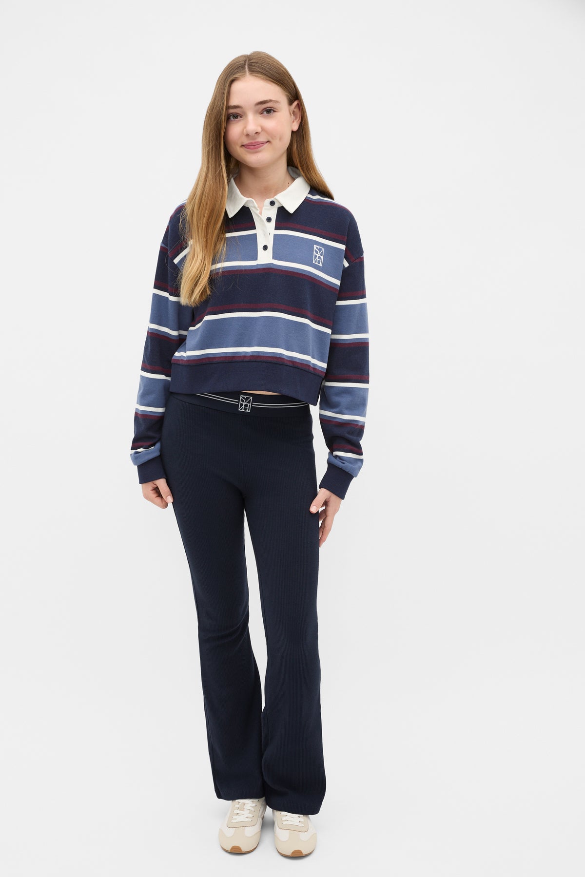 Striped Rugby Sweat