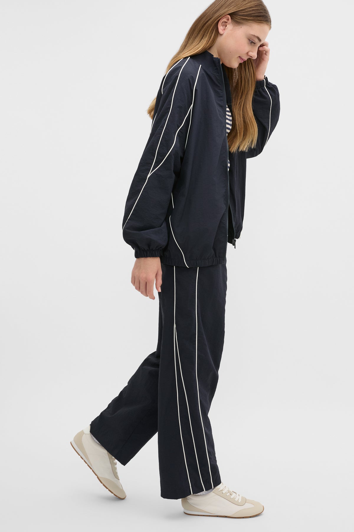 Piped Parachute Pant