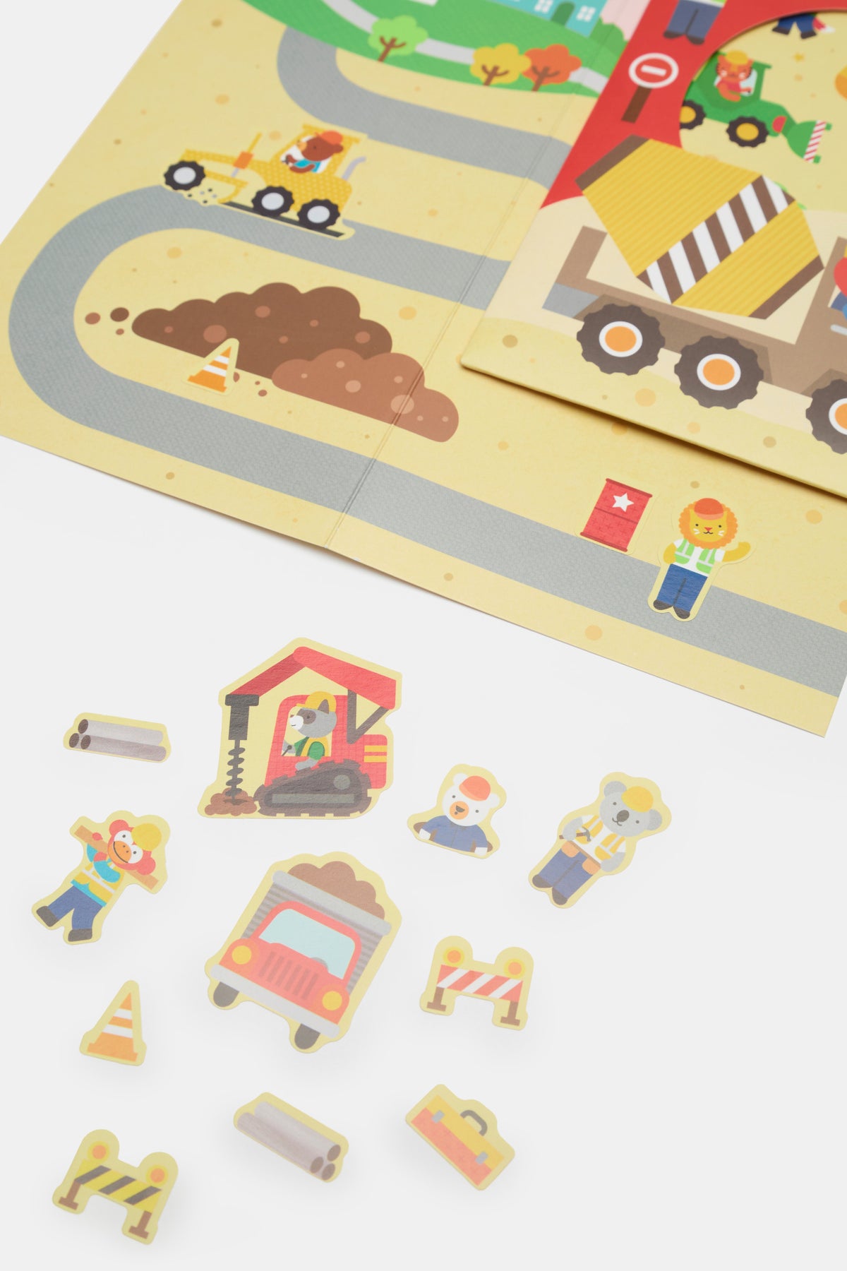 Little Builders Mini Sticker Set