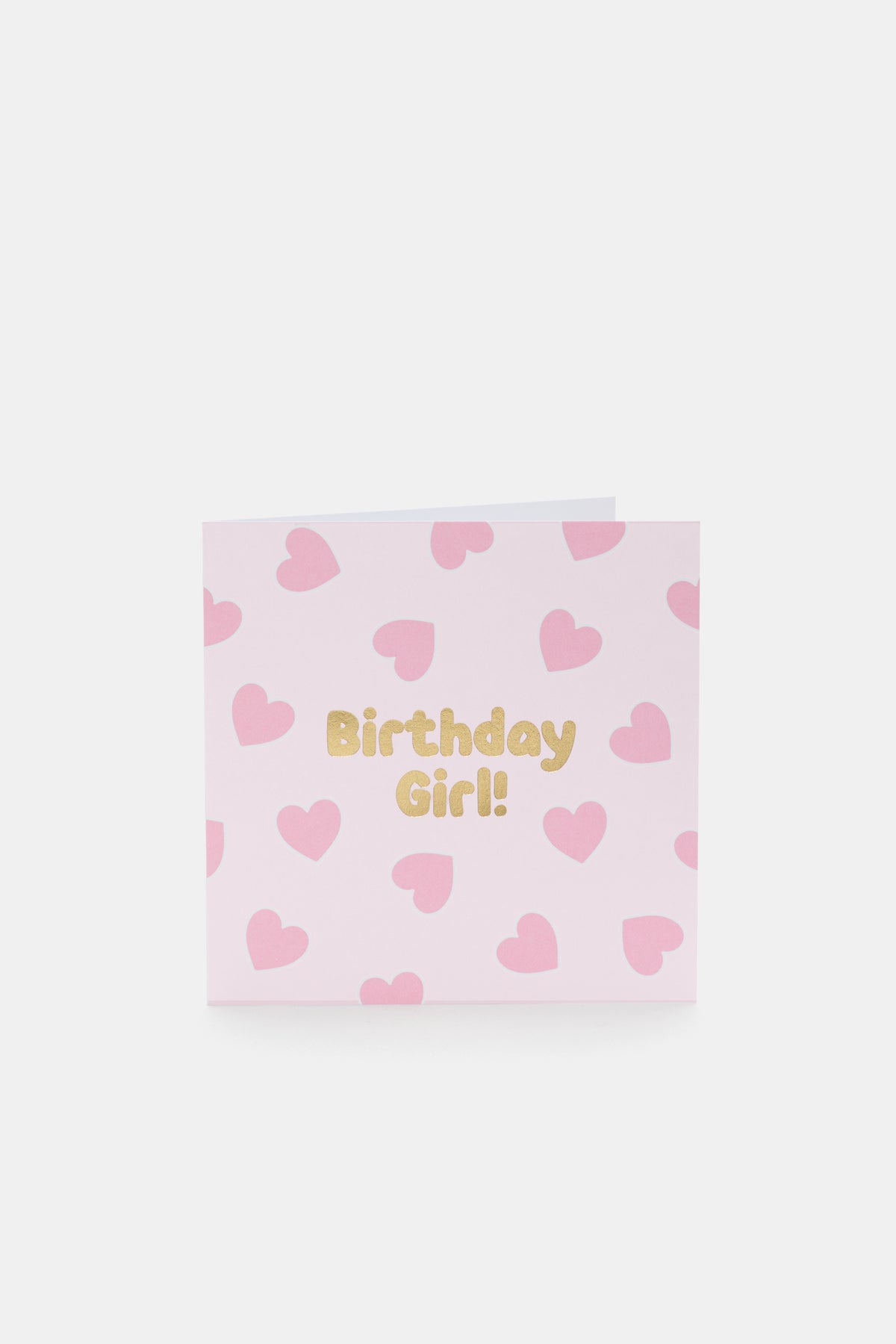 Birthday Girl Heart Card