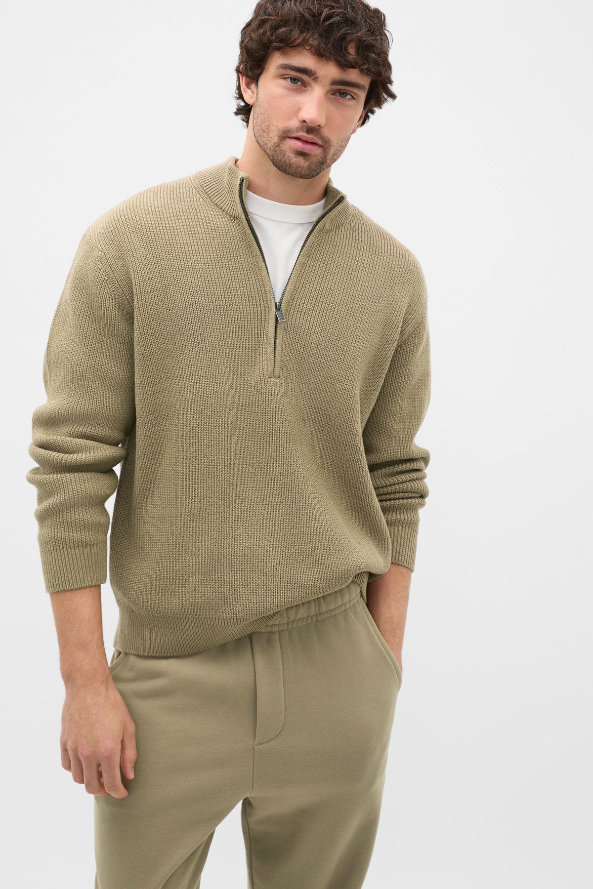 1/4 Zip Knit