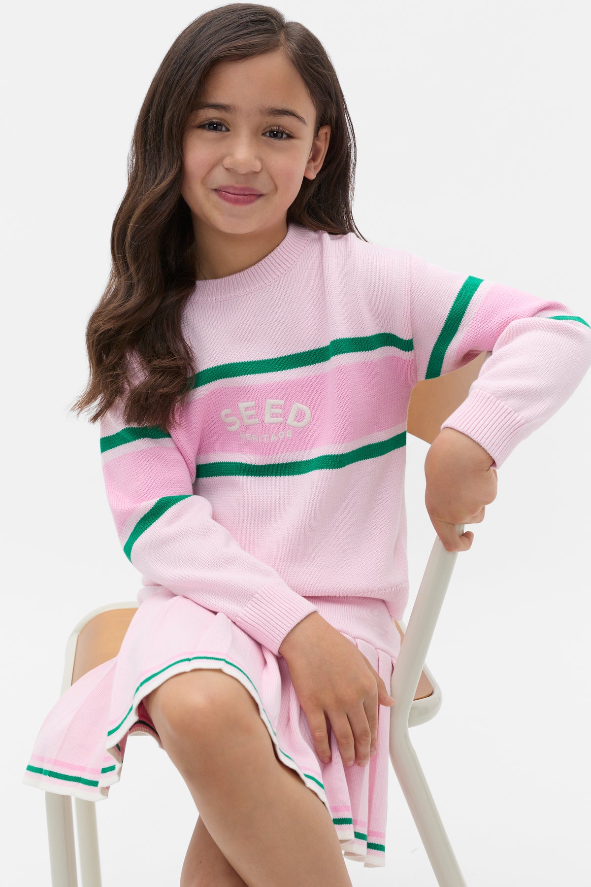 Retro Logo Knit Sweater