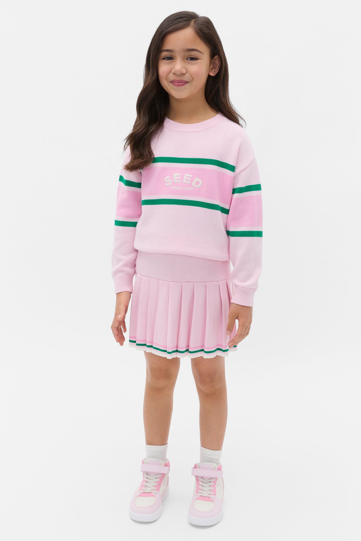 Retro Logo Knit Sweater