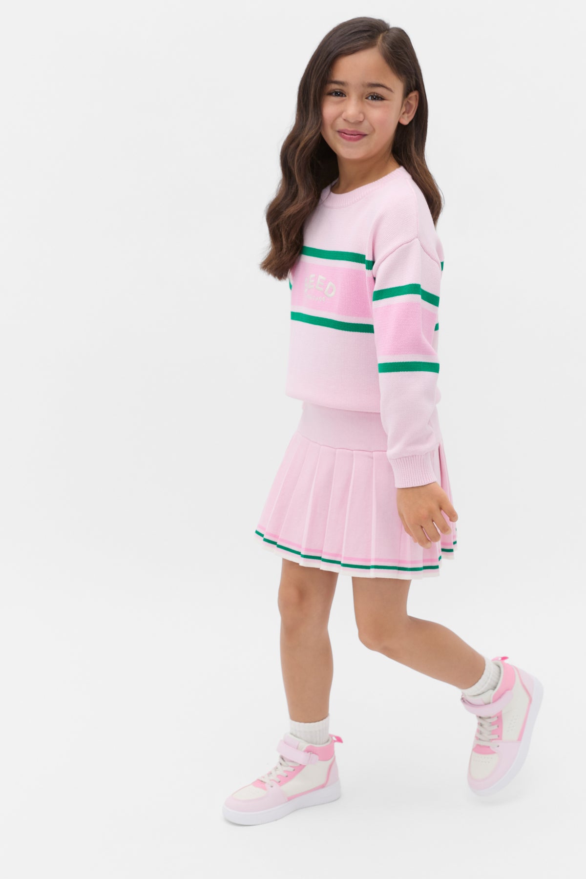 Pleat Knit Skirt