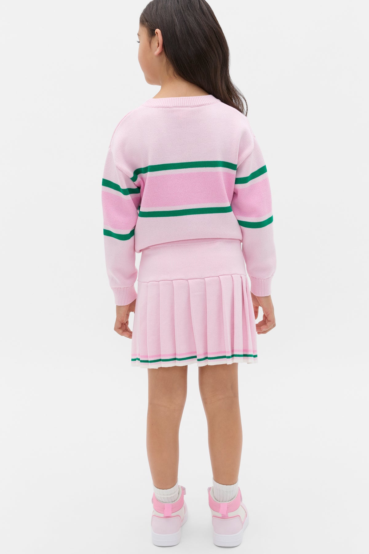 Pleat Knit Skirt