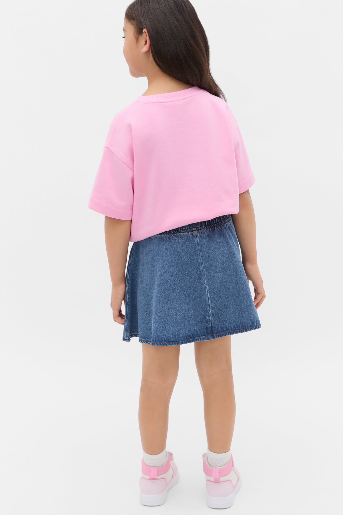 Denim Circle Skirt