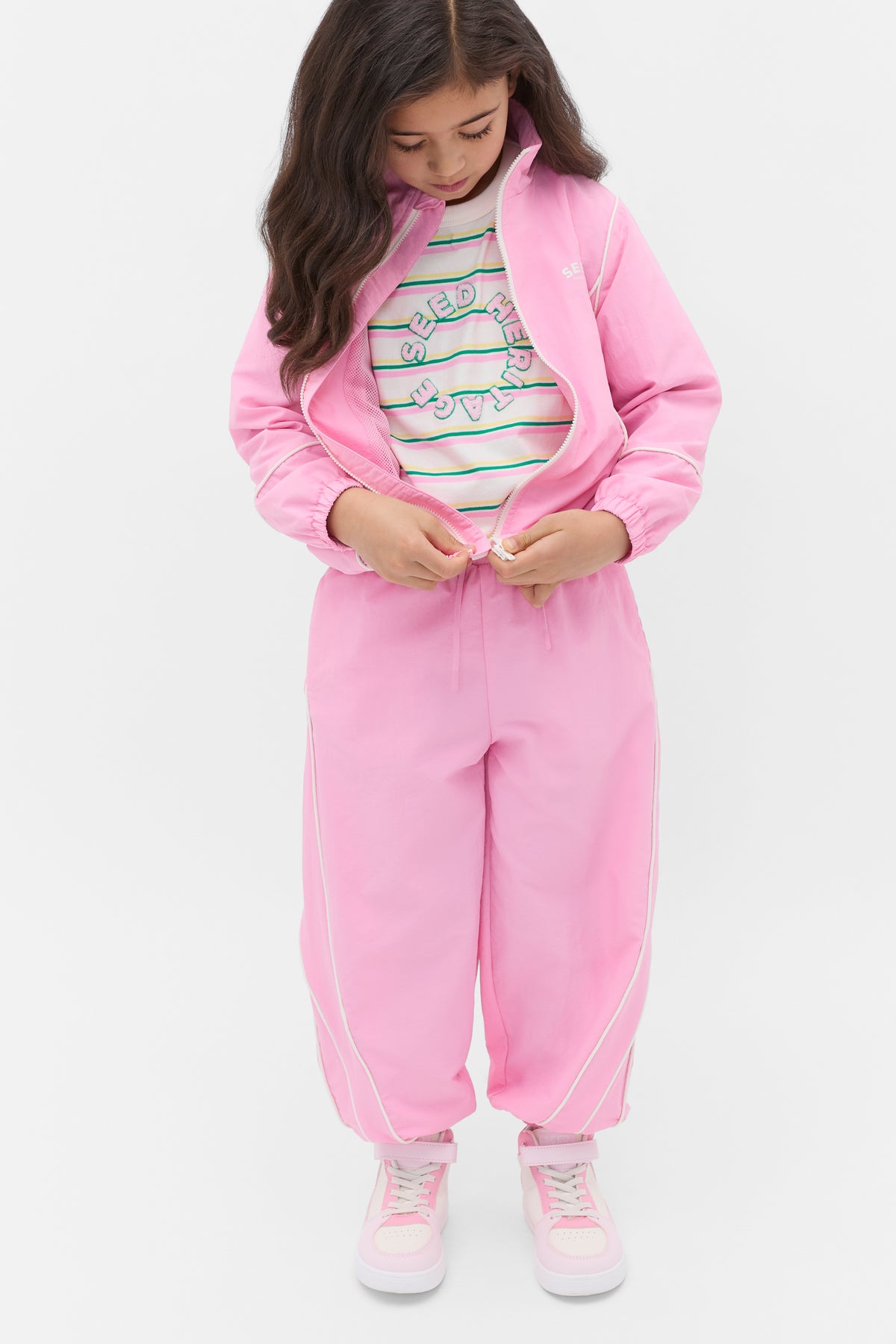 Piped Parachute Pant
