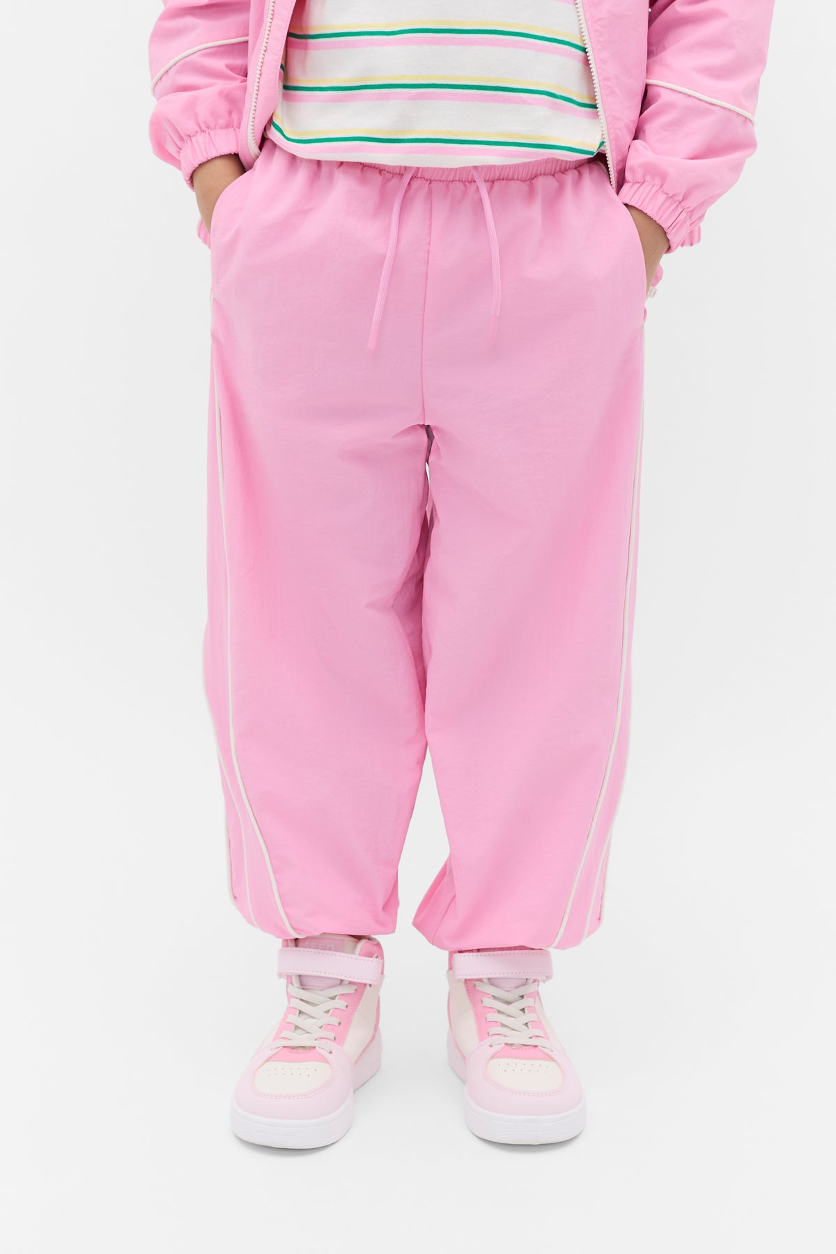Piped Parachute Pant