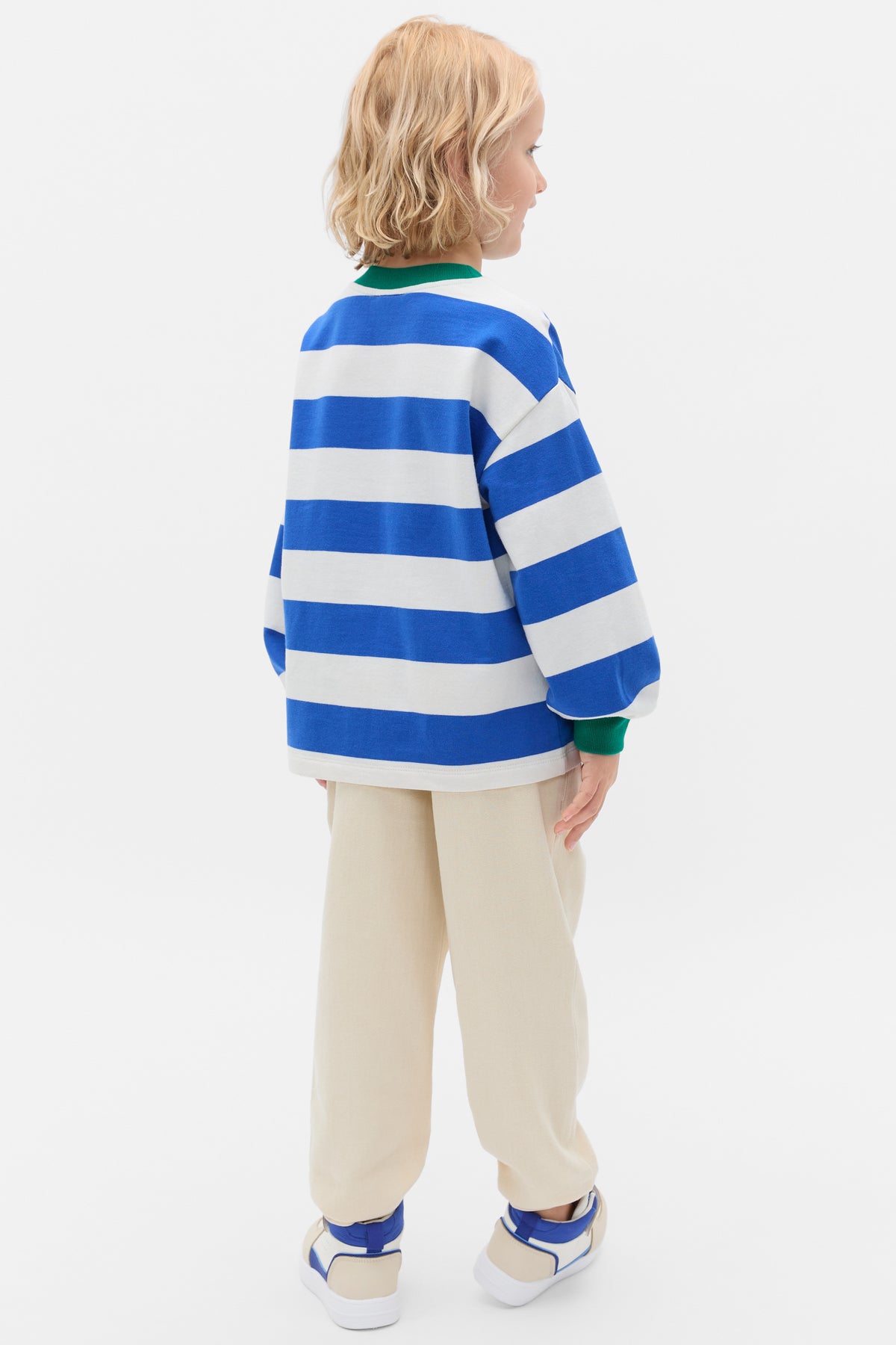 Block Stripe Sweat