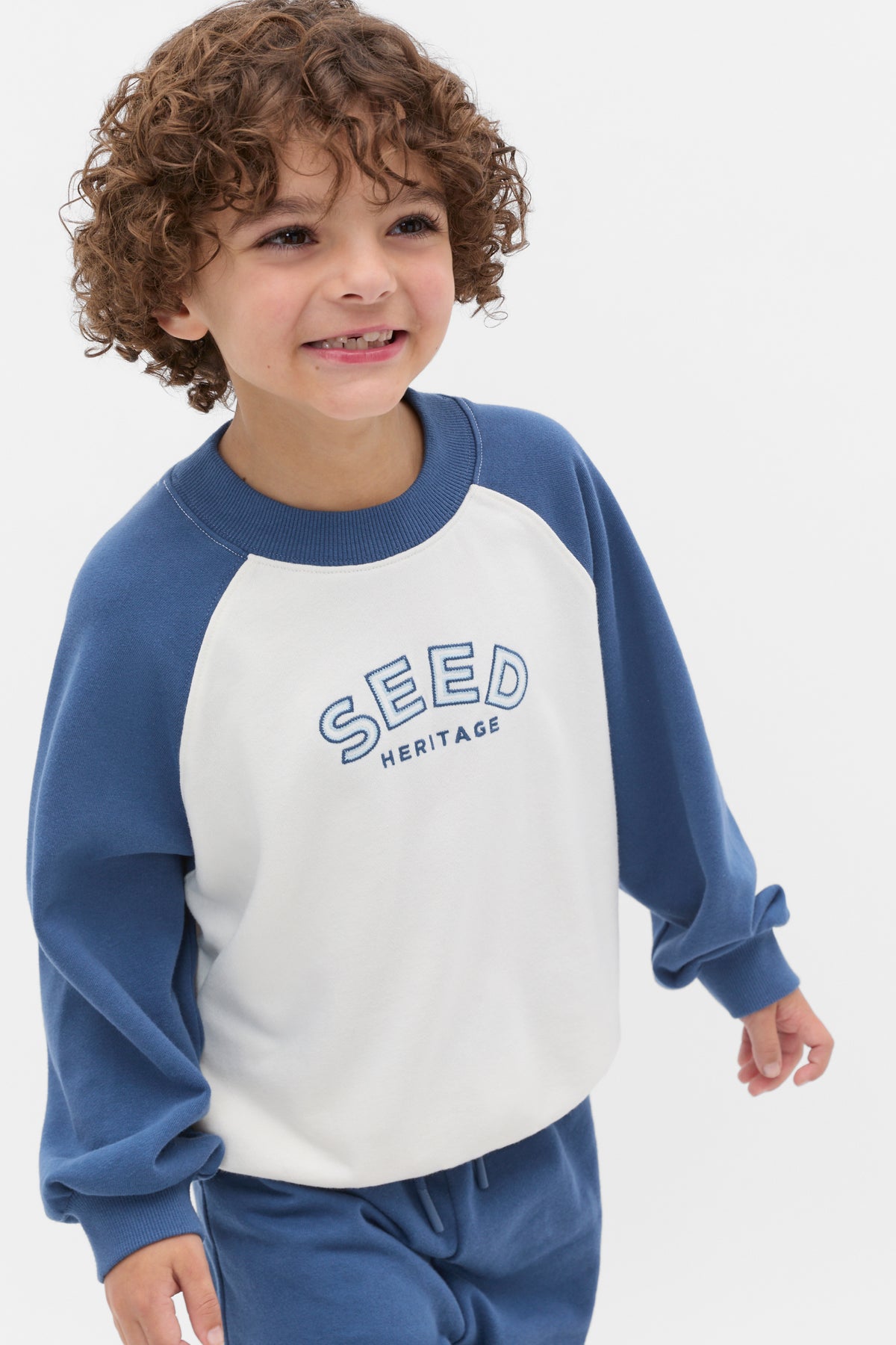 Core Colourblock Logo Sweat