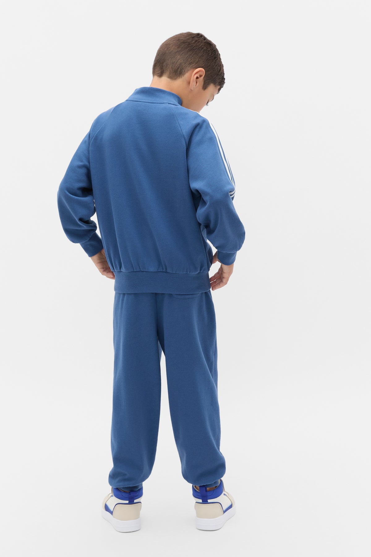 Quarter Zip Logo Sweat