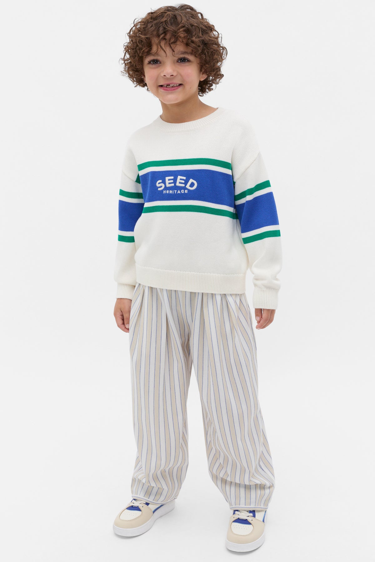 Retro Logo Knit Sweater