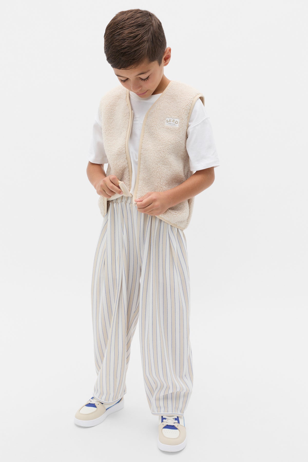 Balloon Stripe Pant
