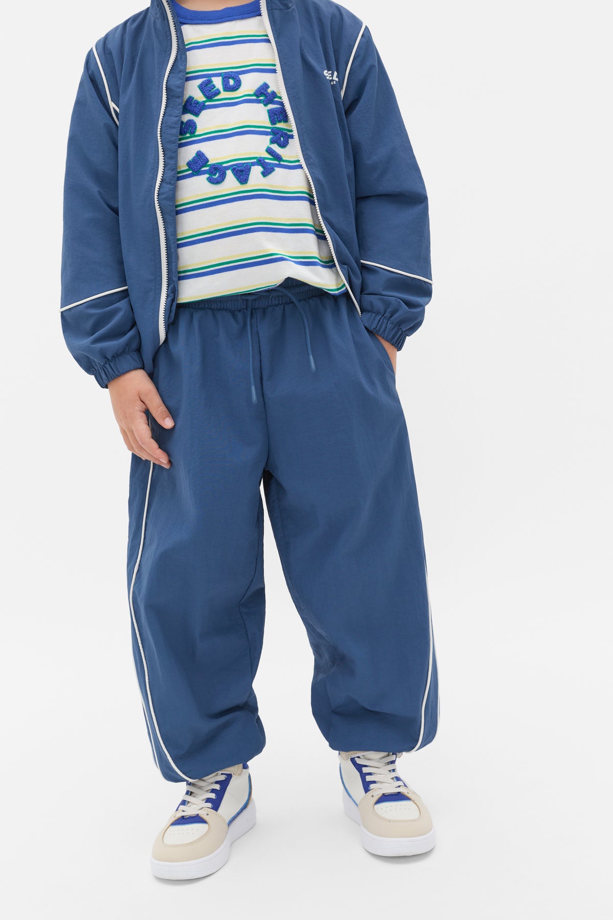 Core Piped Parachute Pant