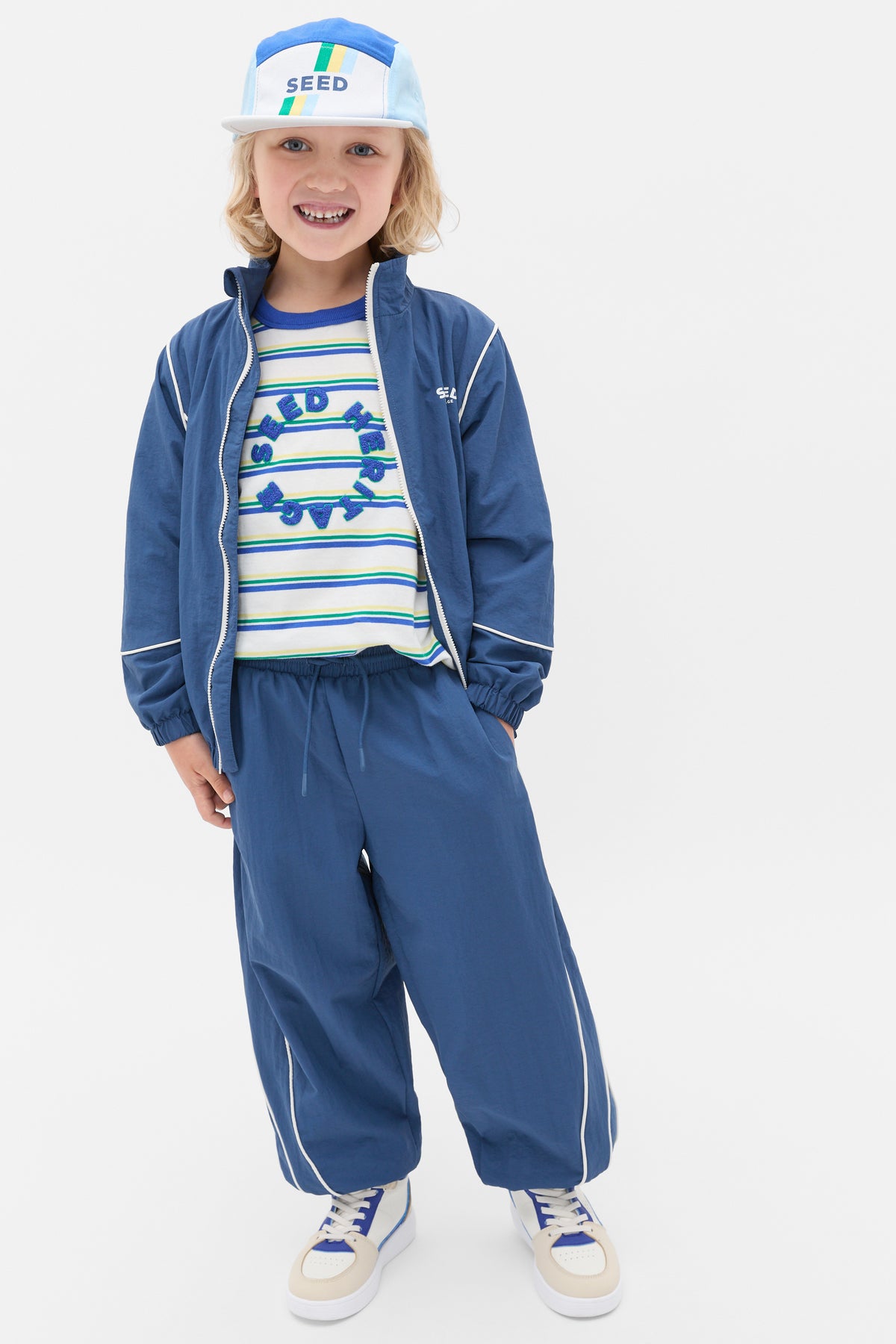 Core Piped Parachute Pant