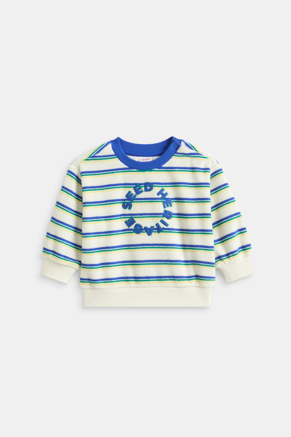 Stripe Towelling Sweat
