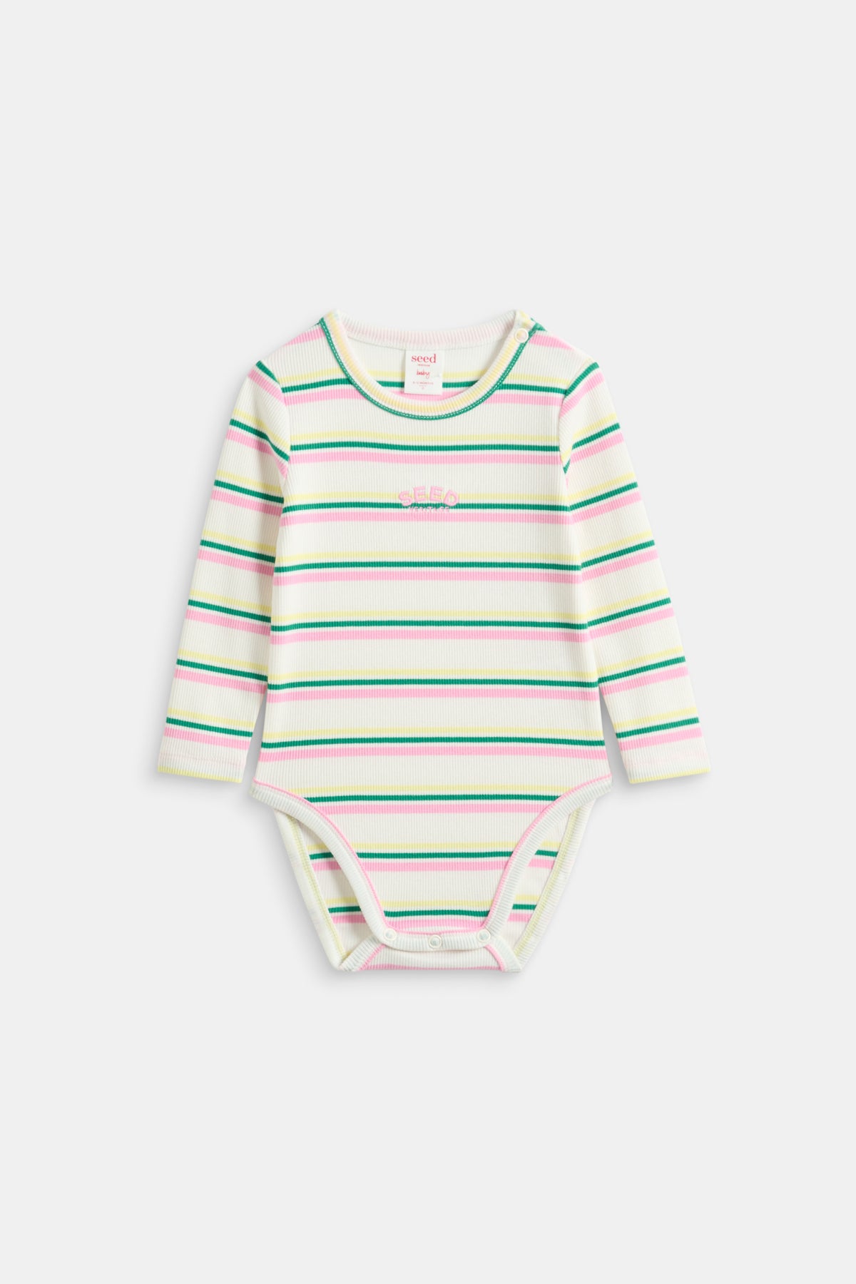 Stripe Rib Bodysuit