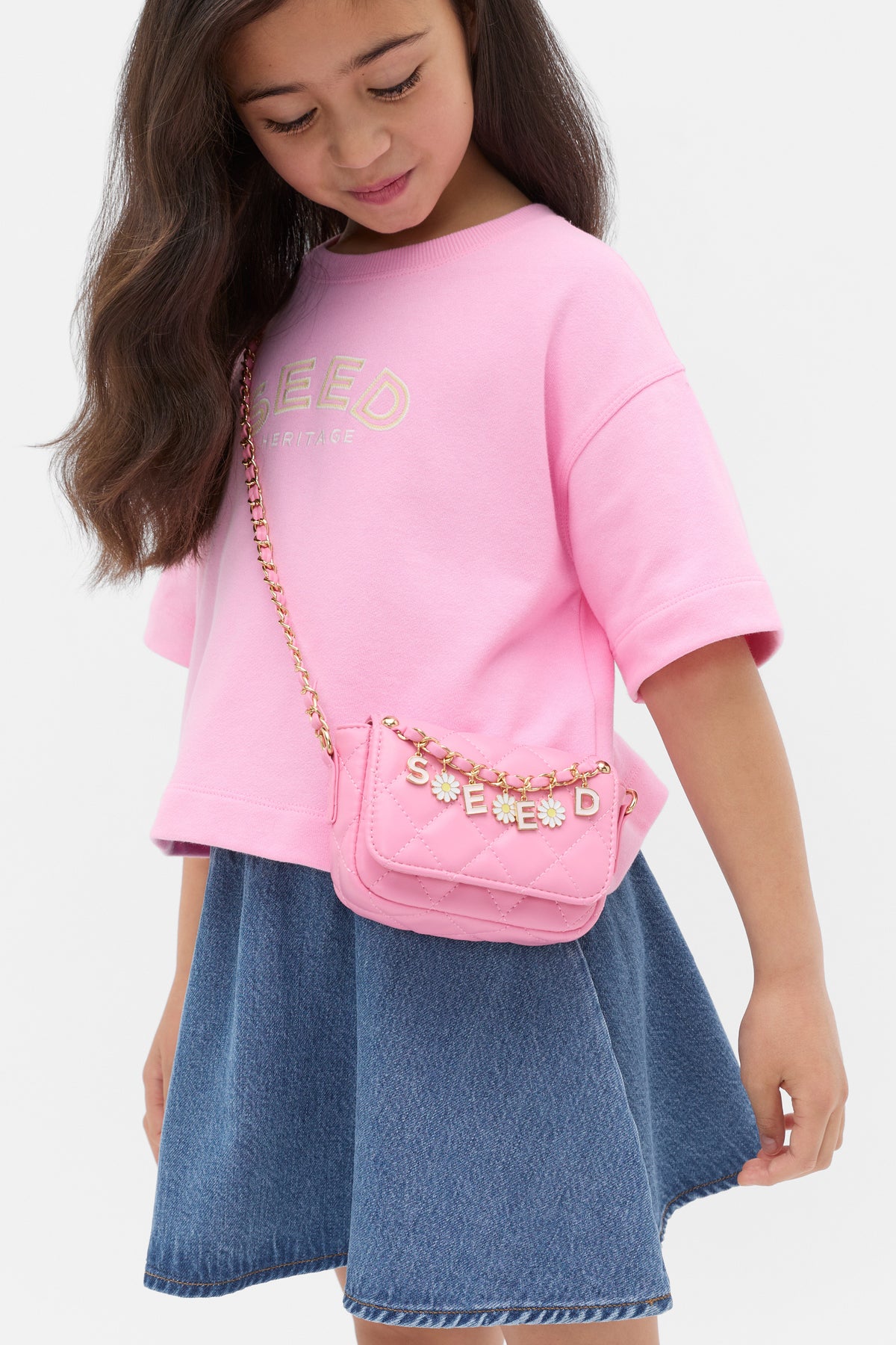 Flower Charm Bag