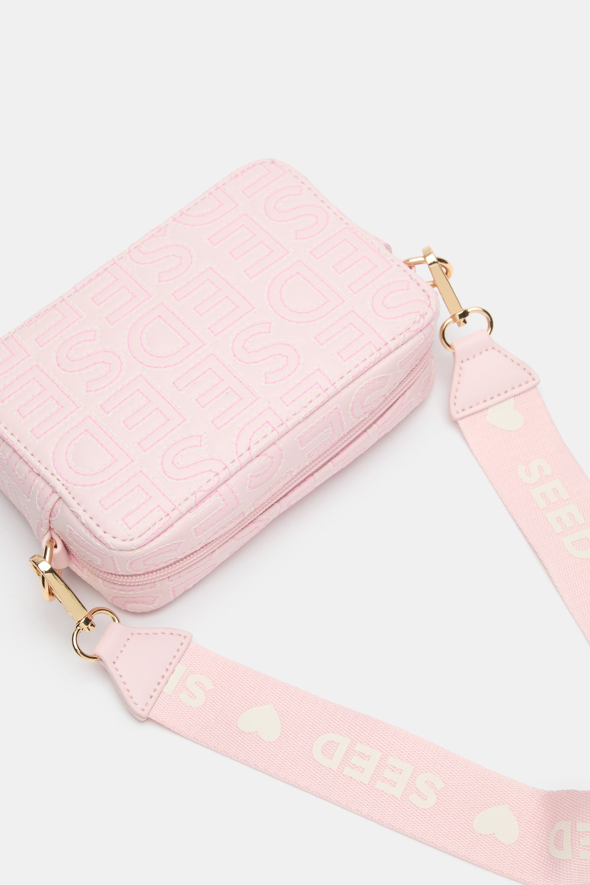 Embroidered Logo Camera Bag
