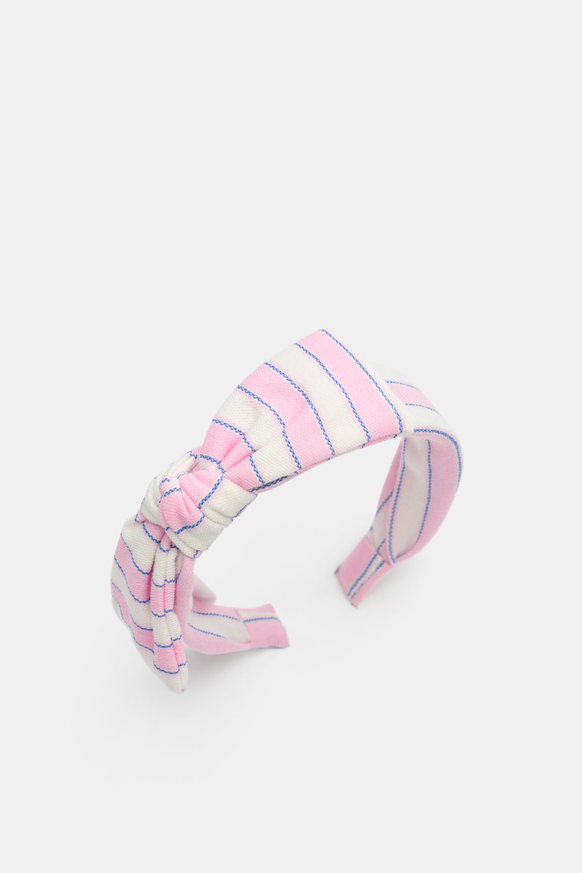 Stripe Bow Headband