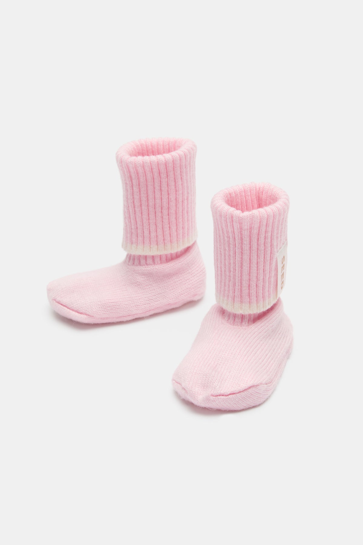Cuffed Knit Booties