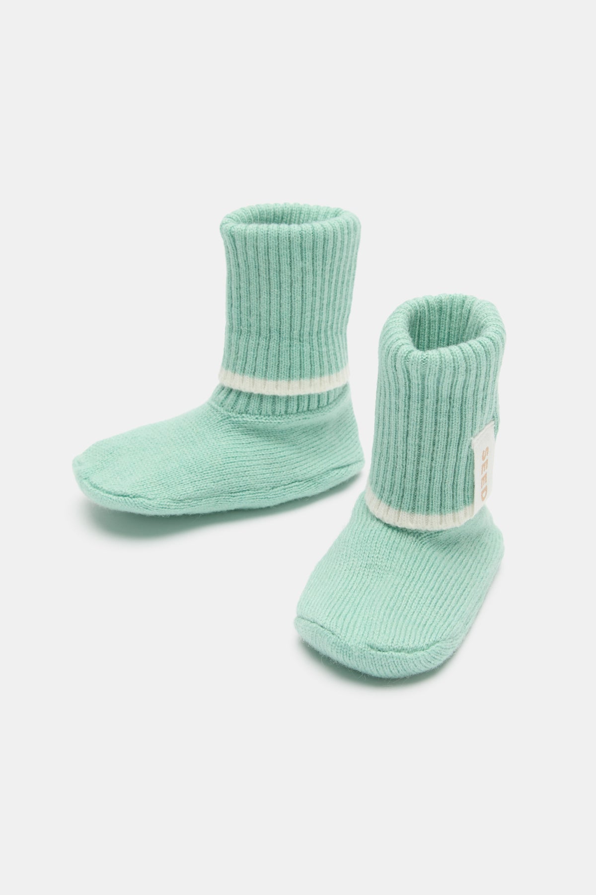 Cuffed Knit Booties