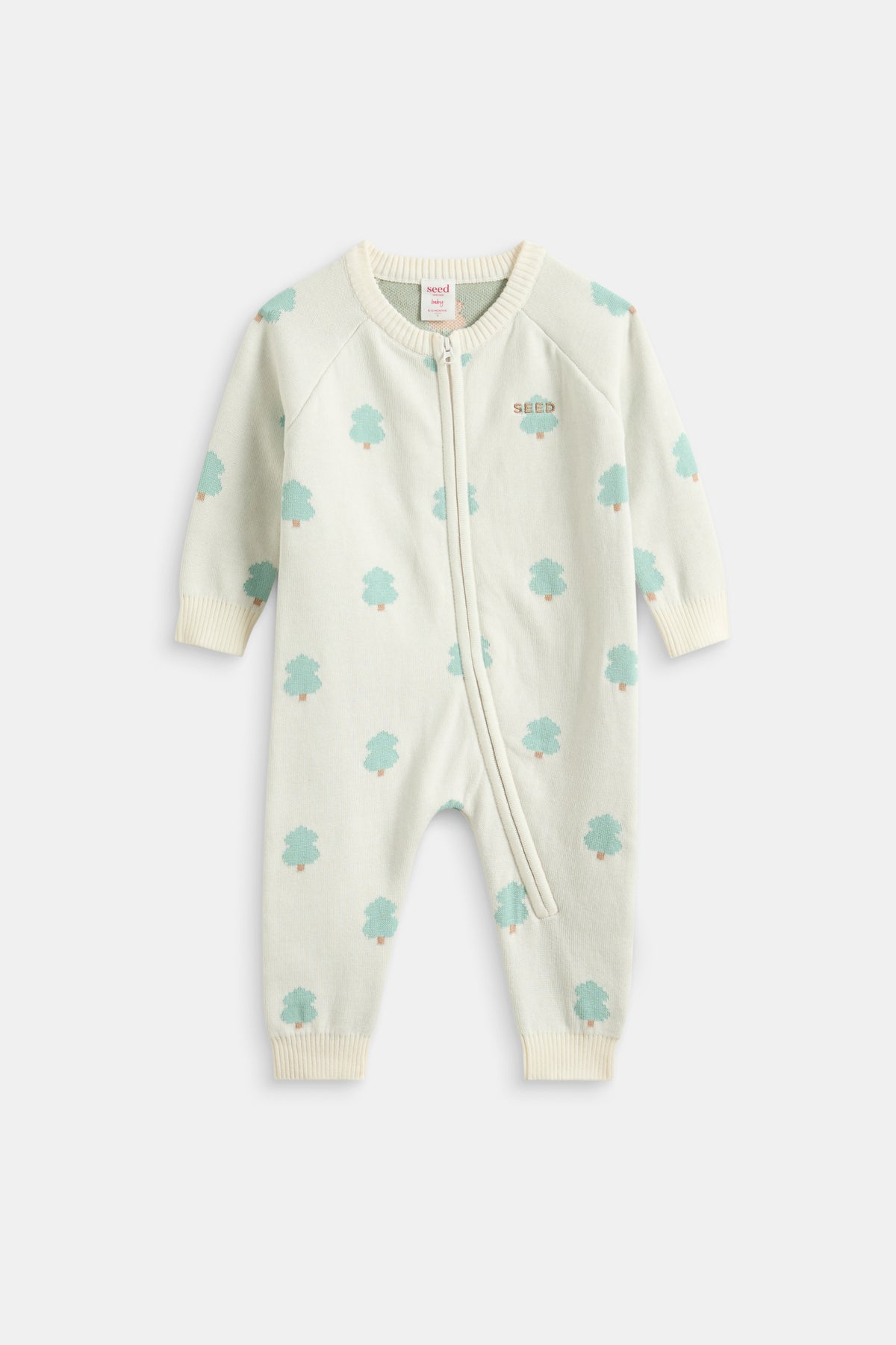 Jacquard Knit Jumpsuit