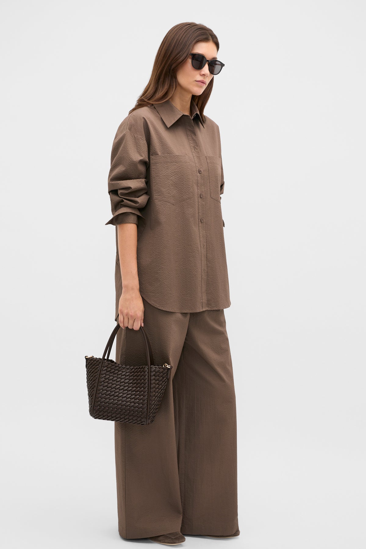 Textured Cotton Shirt