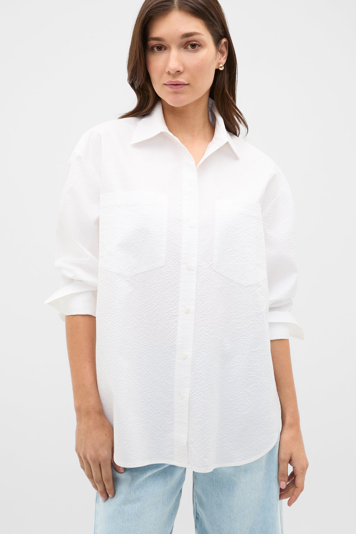 Textured Cotton Shirt
