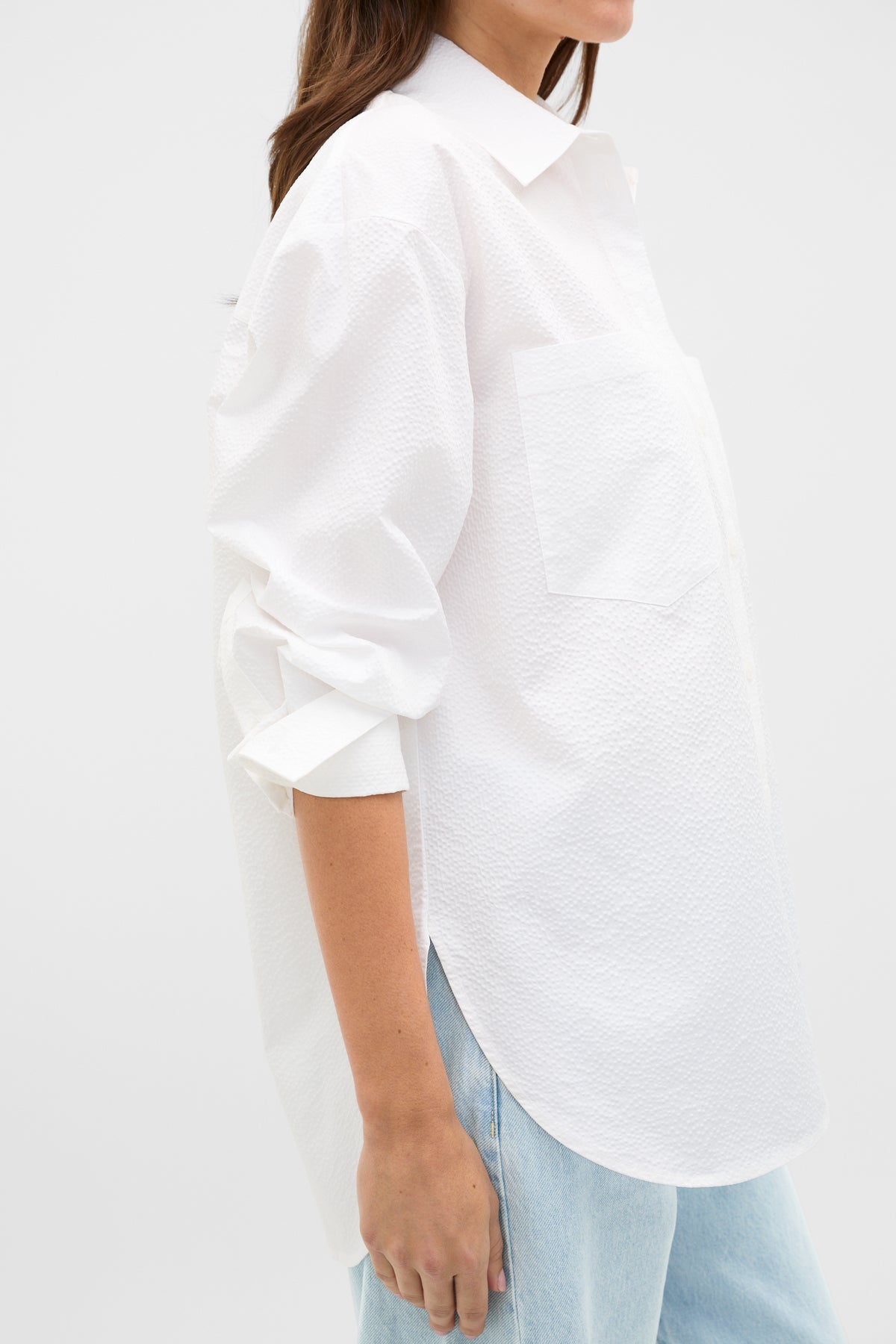Textured Cotton Shirt