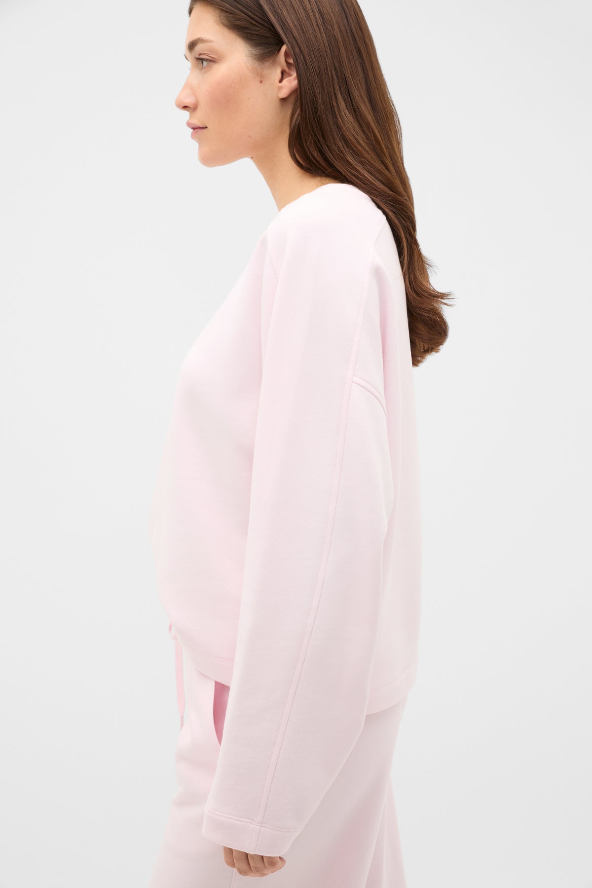Terry Balloon Sleeve Sweat