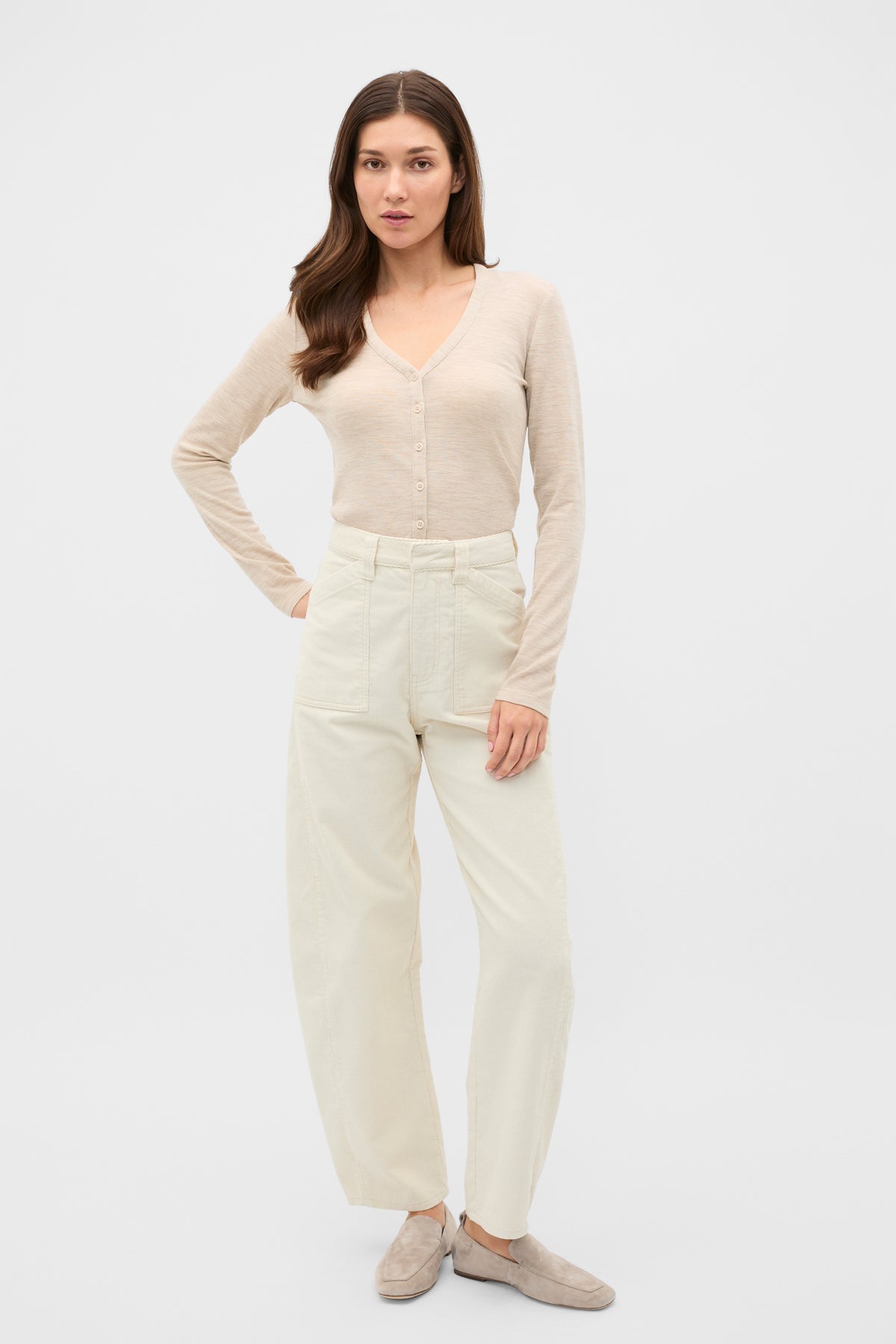 Australian Merino Cropped Cardigan
