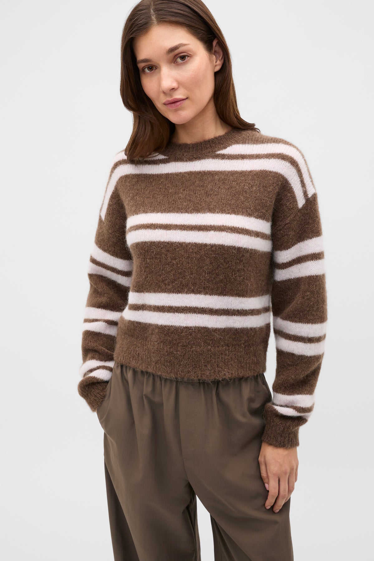 Lofty Stripe Relaxed Knit