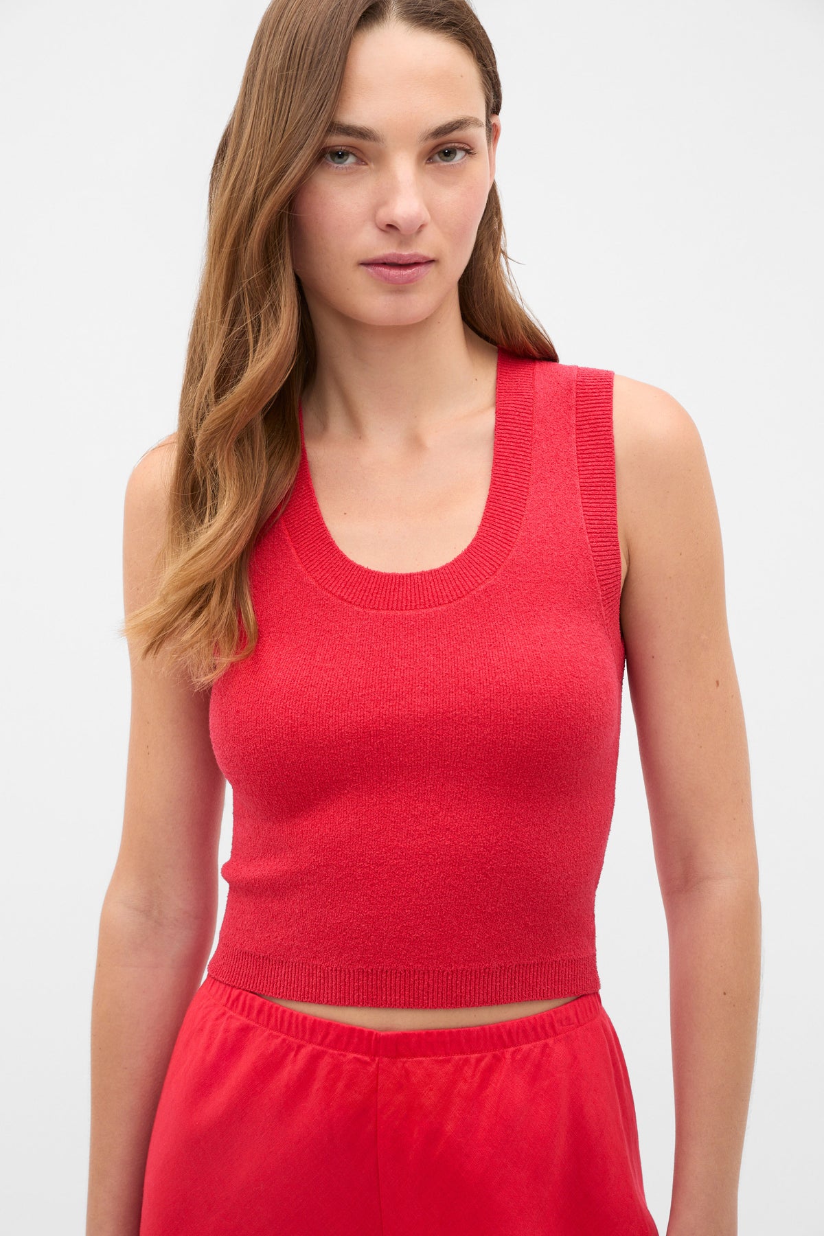 Boucle Knit Tank