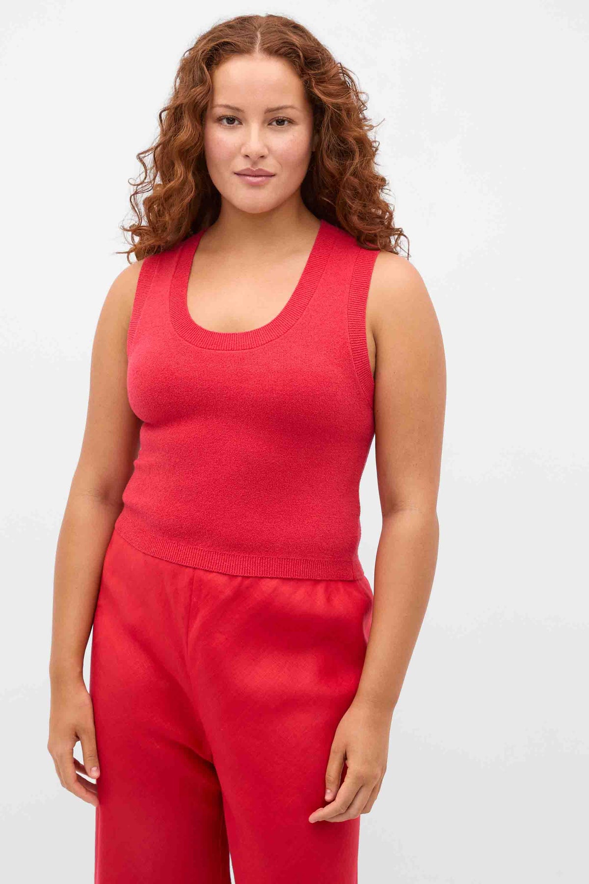 Boucle Knit Tank