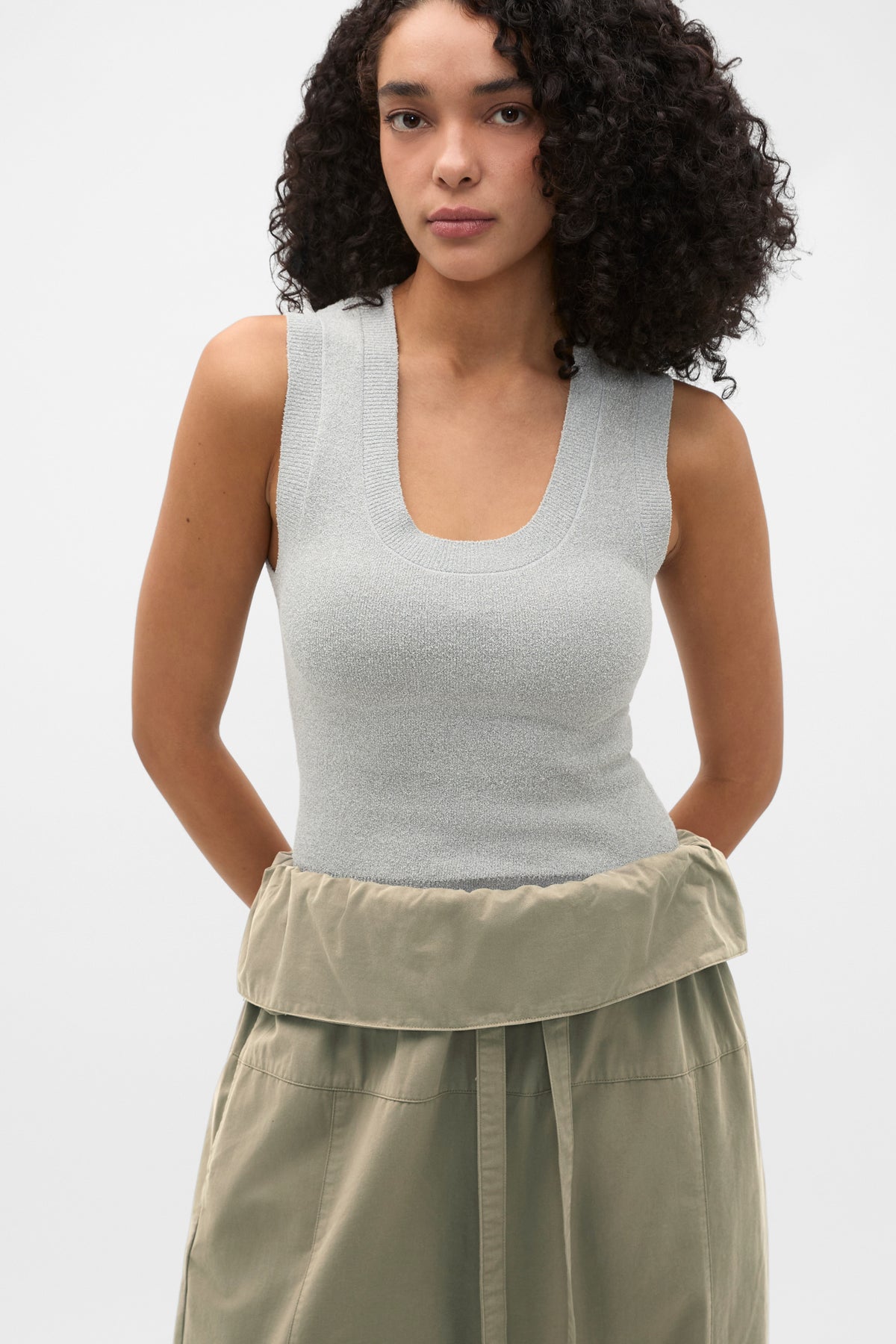 Boucle Knit Tank