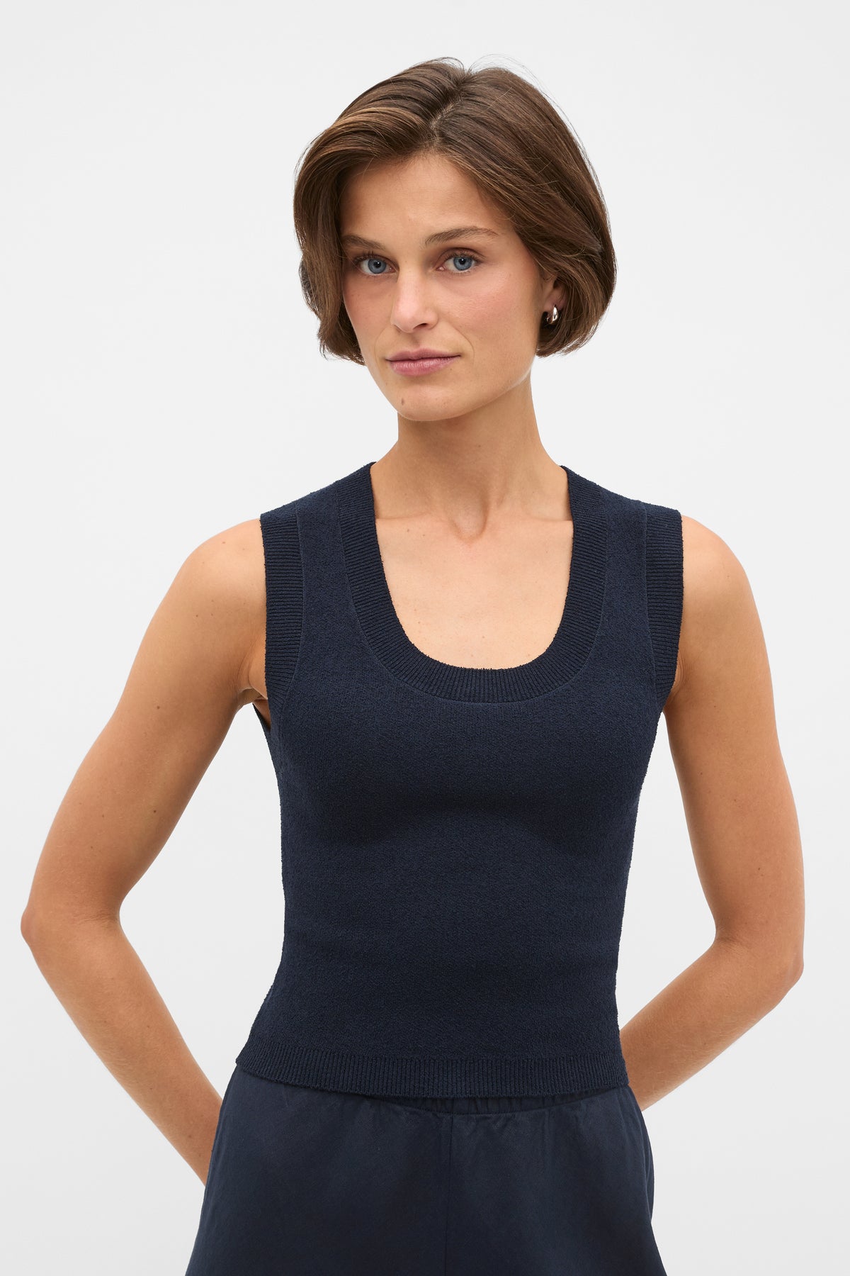 Boucle Knit Tank