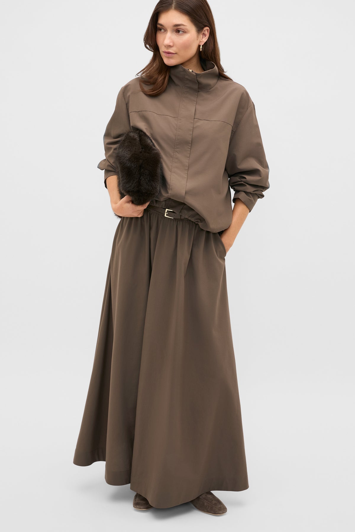Parachute Voluminous Skirt