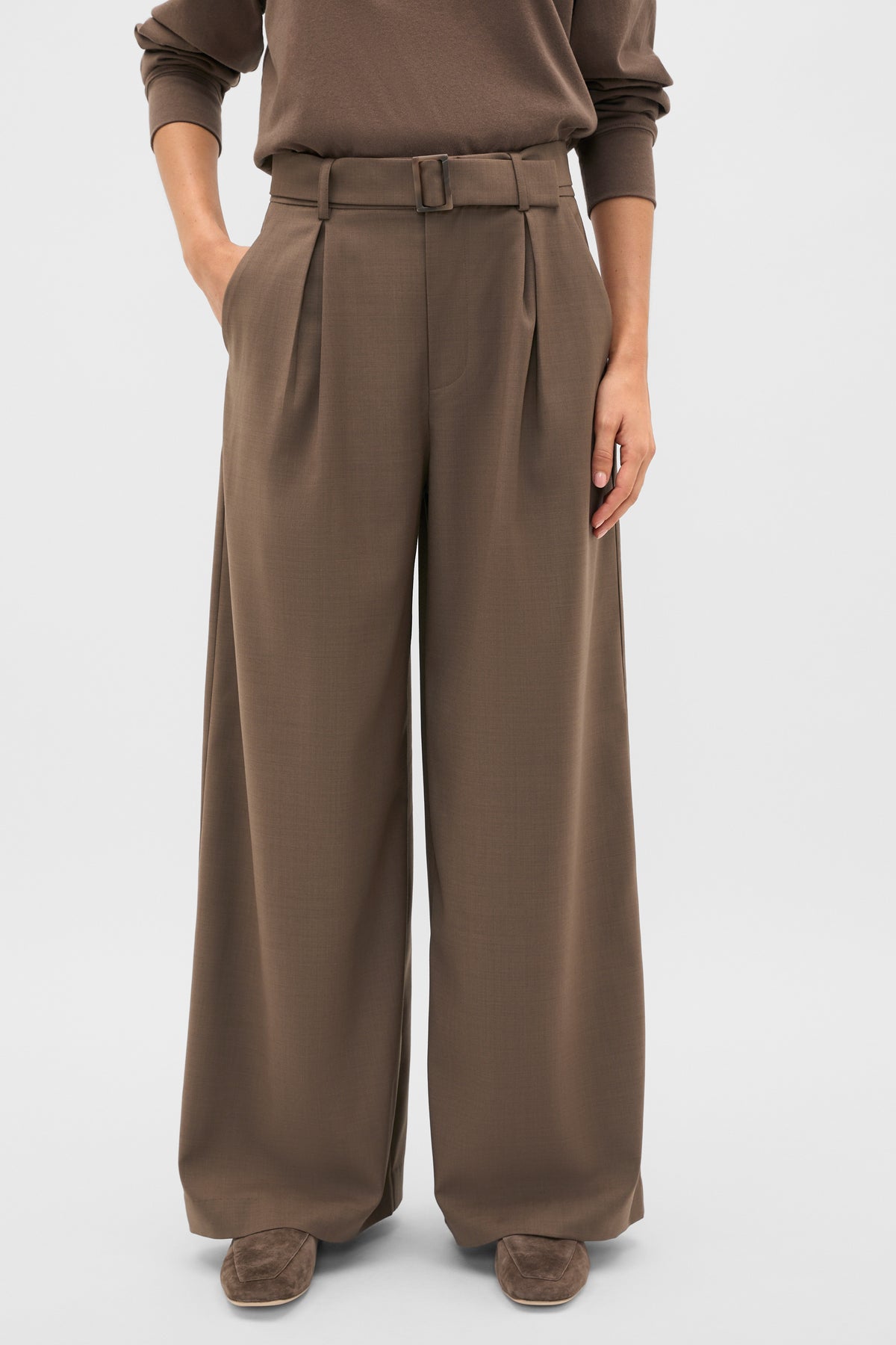 Tailored Drapey Trouser