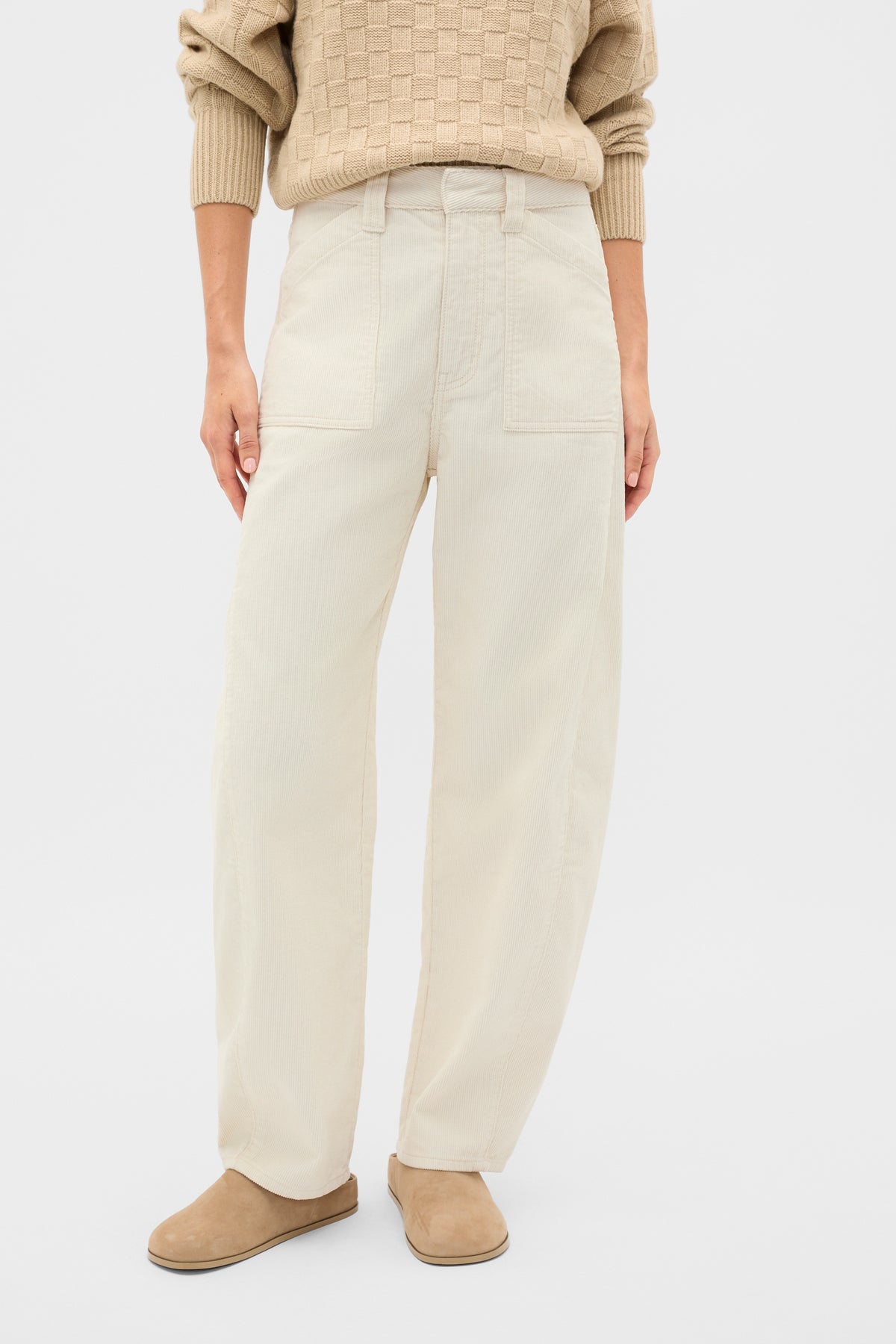 Cord Barrel Pant