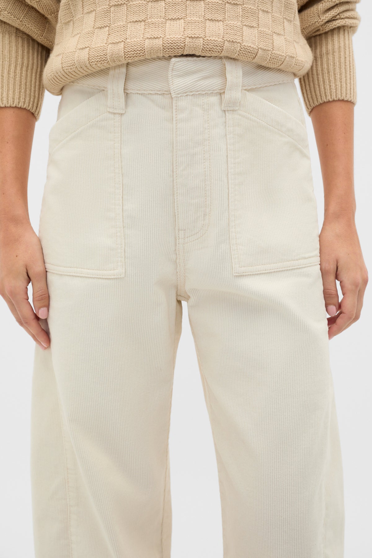 Cord Barrel Pant