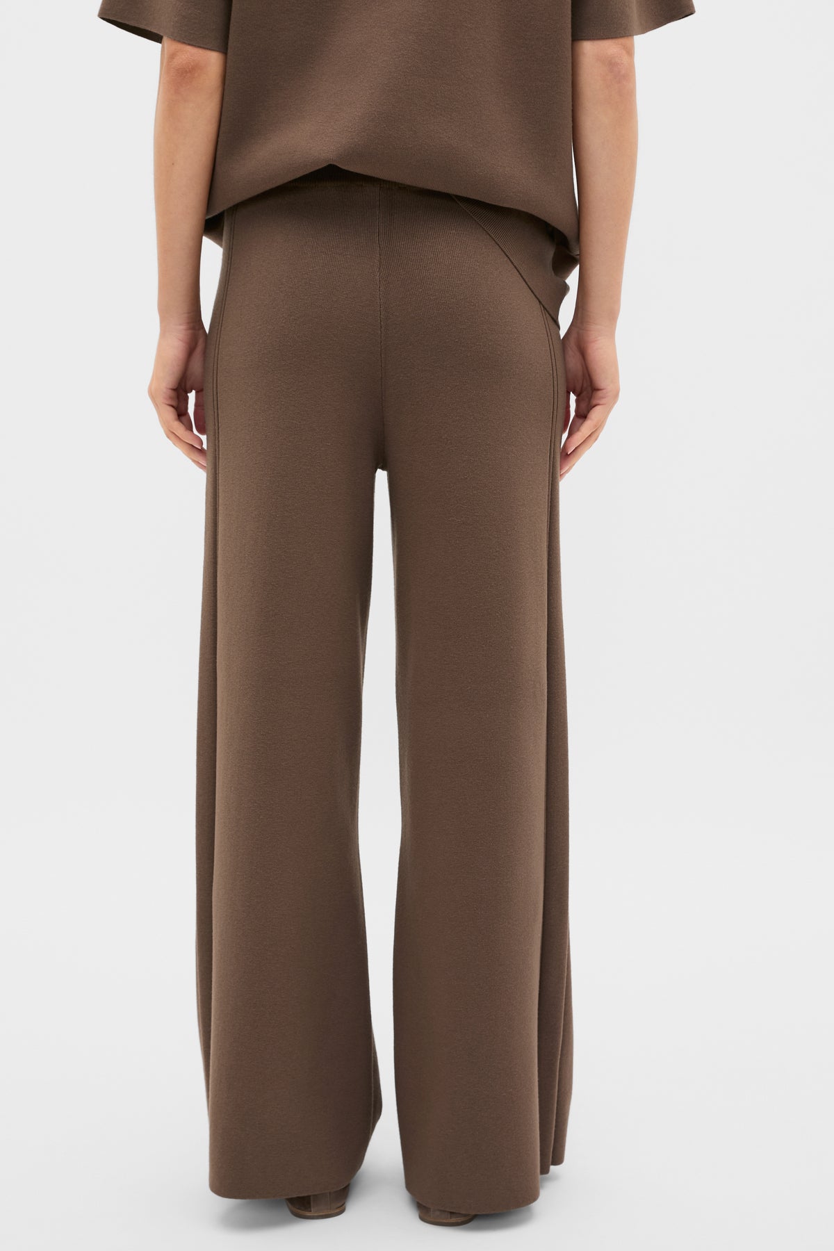 Knitted Rib Side Pant