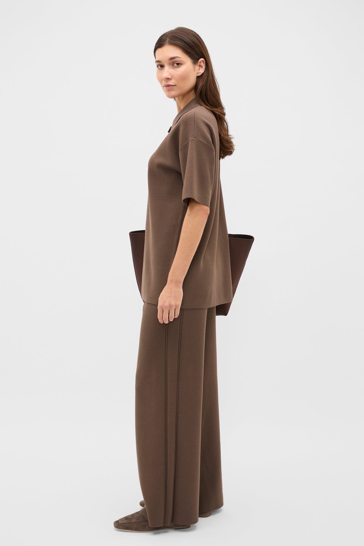 Knitted Rib Side Pant