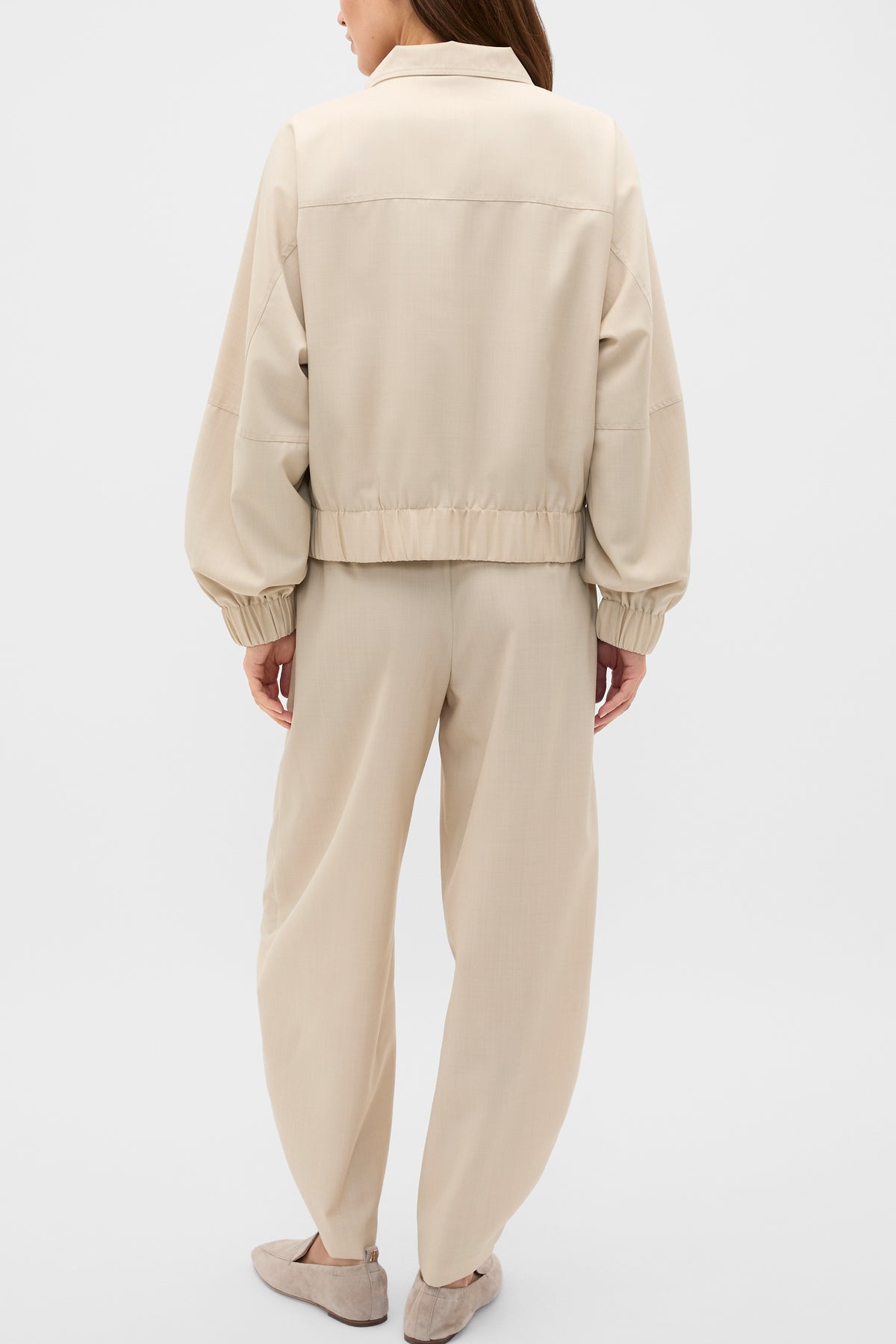 Suiting Bomber Jacket