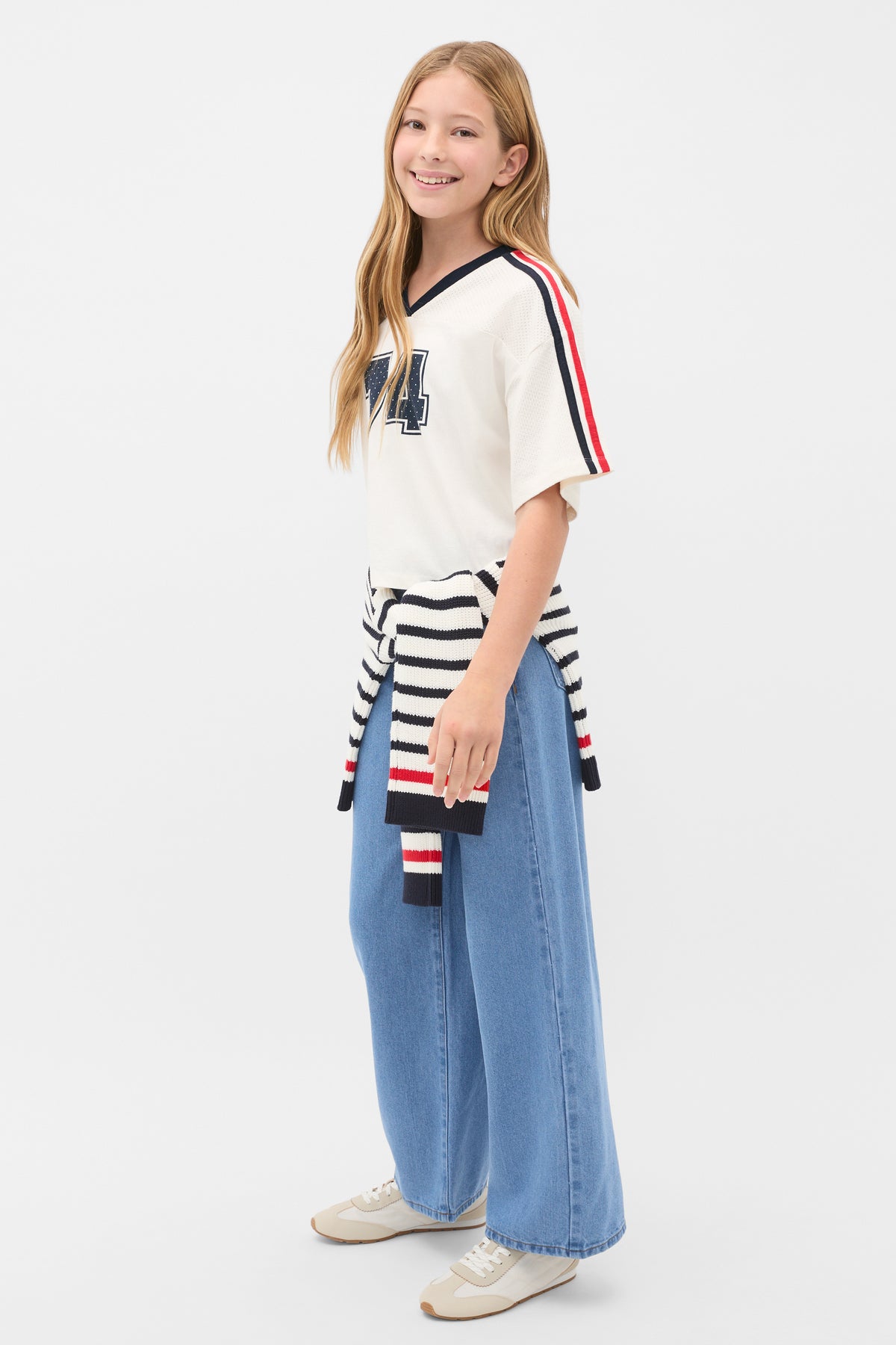 Sporty V Neck Tee
