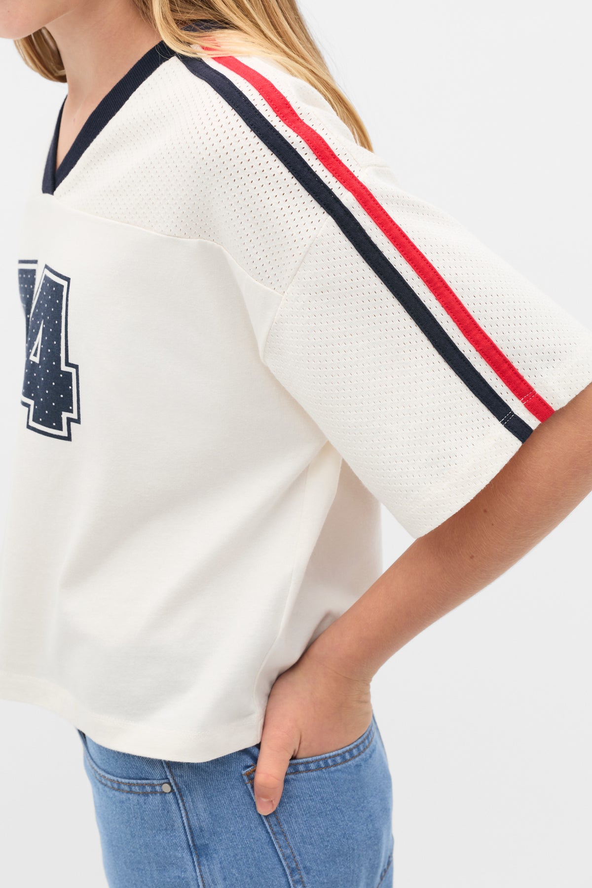 Sporty V Neck Tee
