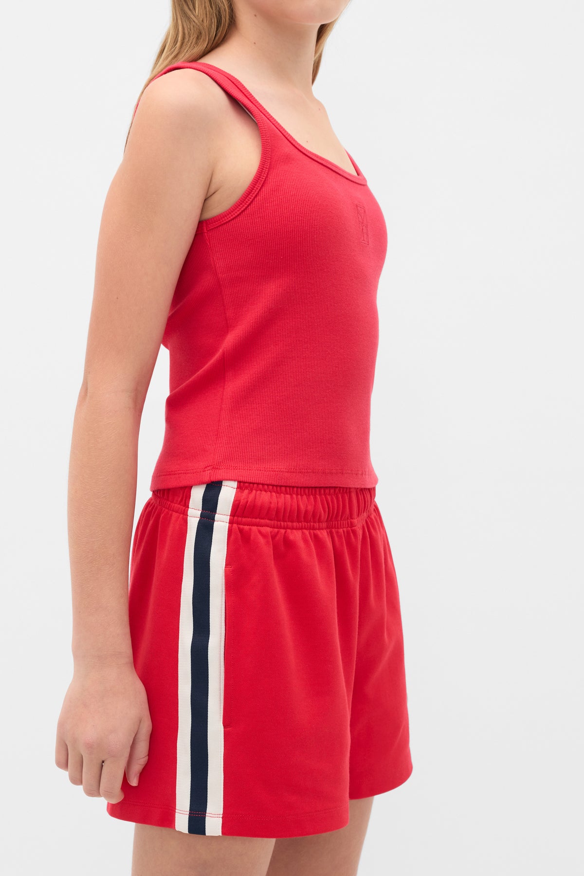 Retro Striped Short