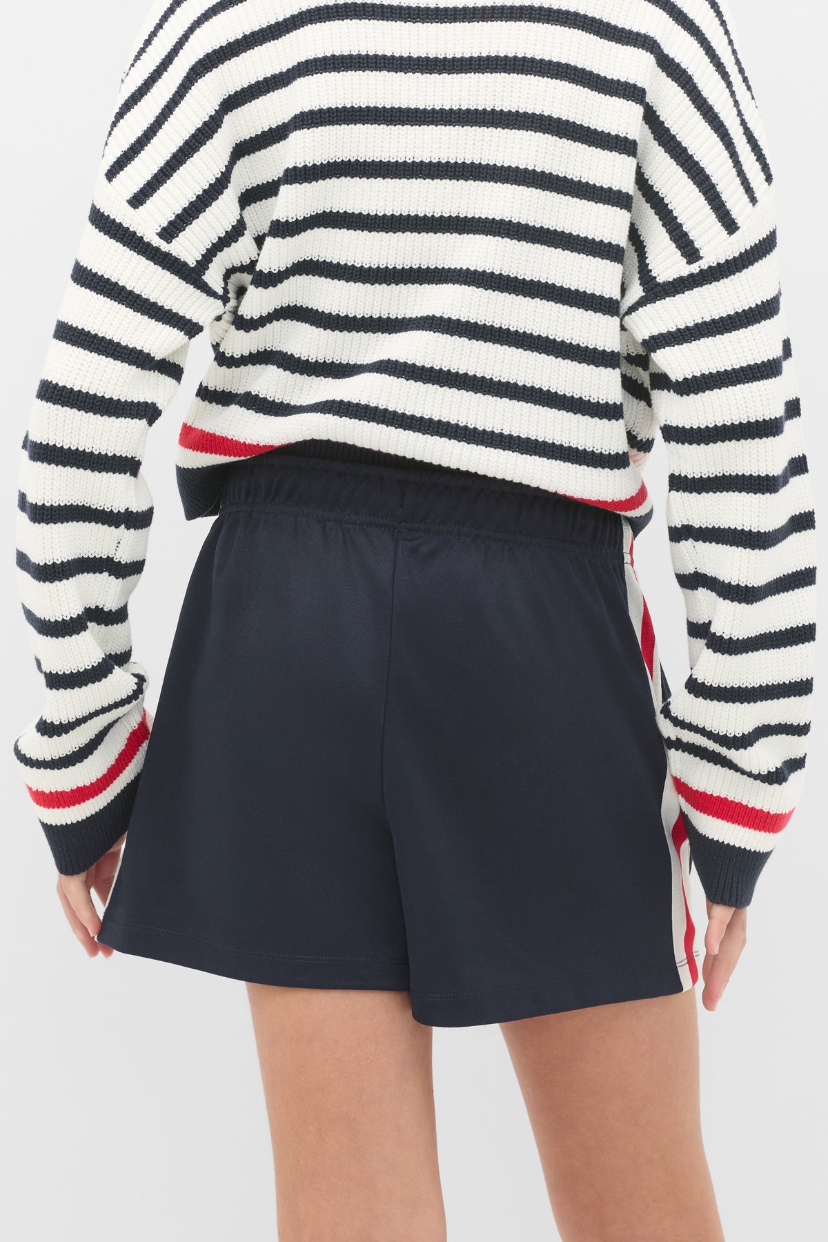 Retro Striped Short