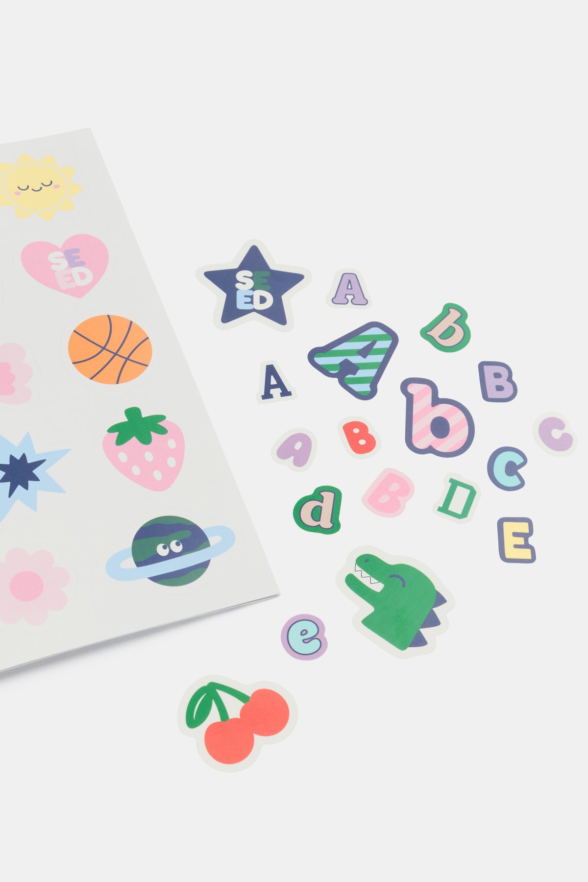Initial Sticker Book